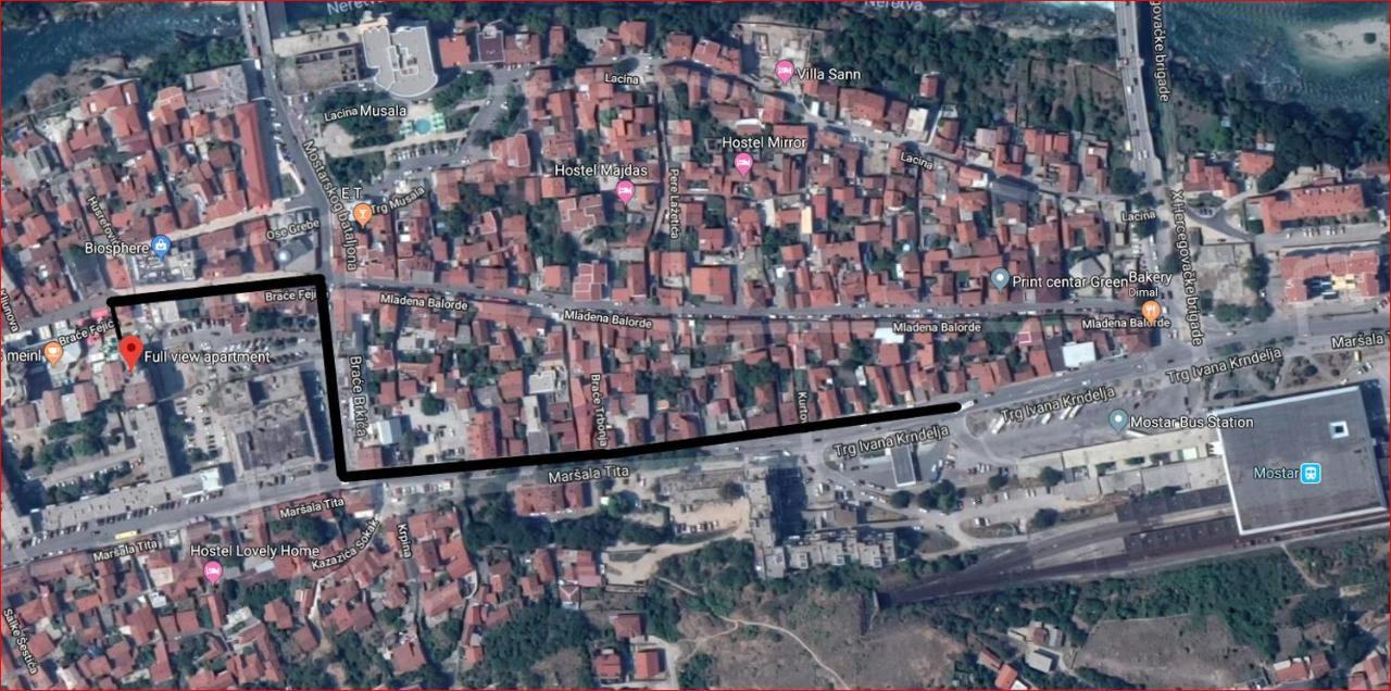 Hotel Full View Mostar Exterior foto
